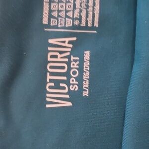Victoria's Secret Teal Knockout Capri Size XL